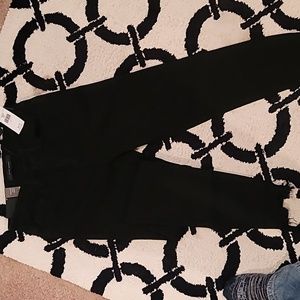 Black high rise skinny jeans